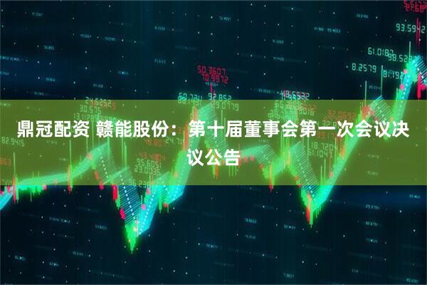 鼎冠配资 赣能股份：第十届董事会第一次会议决议公告