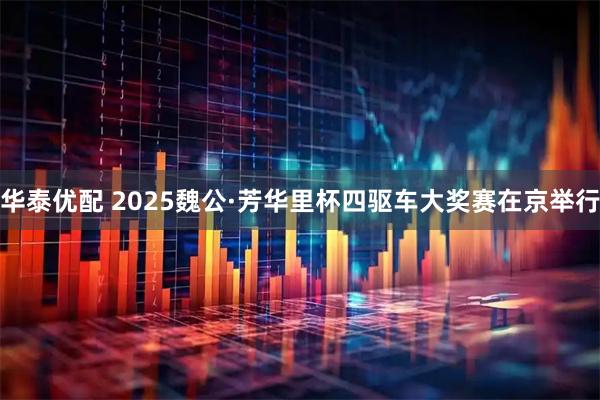 华泰优配 2025魏公·芳华里杯四驱车大奖赛在京举行