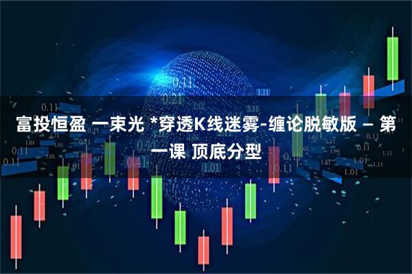 富投恒盈 一束光 *穿透K线迷雾-缠论脱敏版 — 第一课 顶底分型